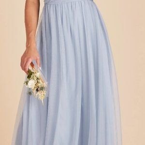 Birdy Grey Bridesmaid dress, Size Small, Tulle Dusty Blue color